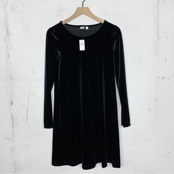 long sleeve black peter pan collar dress Death Long Sleeve Peter Pan Collar Dress, M